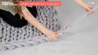 آموزش تریکو بافی از ابتدا - بافت پادری
