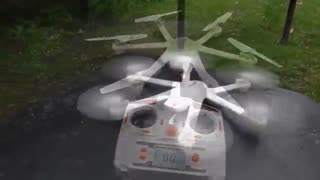 وای چقد نرم م من/هگزاکوپتر mjx x600/ایستگاه پرواز