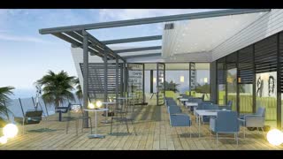 حقانی09380039391-سقف متحرک روفگاردن-سایبان سانروفی تراس رستوران