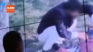 رصد آنلاین یک سارق از طریق دوربین‌های نیروی انتظامی!