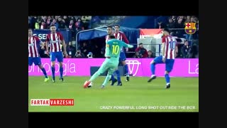 20 گل تماشایی و خلاقانه لیونل مسی