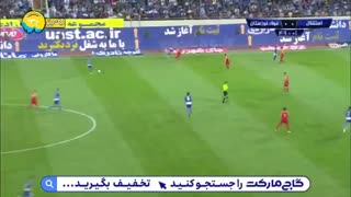 خلاصه بازی استقلال 1 - 1 فولاد