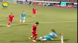 خلاصه بازی نساجی 4 - 3 پیکان