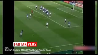 ۱۰ سوپرگل دیدنی رونالدینیو