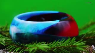 ساخت زیورآلات رزینی  _ النگو