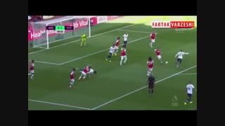 خلاصه بازی آرسنال 2 - 2 تاتنهام
