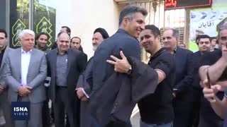 مراسم تشییع پیکر مهدی شادمانی