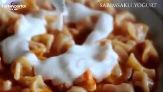 معرفی مانتی غذای محبوب ترکیه ای
