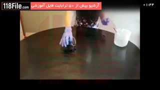 آموزش ساخت میز رزینی