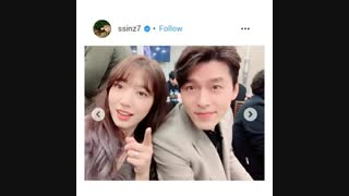 ملکه زیبای من پارک شین هه(پست اینستاگرام)