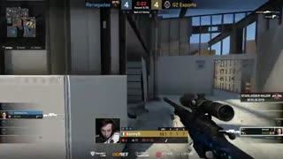 خلاصه بازی G2 VS Renegades در نقشه Vertigo در Starladder Major