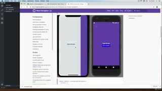 دوره آموزش React Native | معرفی React Navigation
