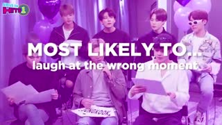Bts بازی "کی بیشتر ... ؟"...از دست ندید