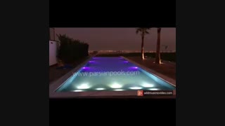 ساخت استخر شیشه ای