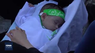 همایش شیرخوارگان حسینی در ورزشگاه آزادی