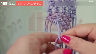 آموزش مکرومه بافی