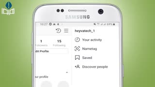 فیلم آموزشی قرار دادن کانتکت و دکمه call در اینستاگرام