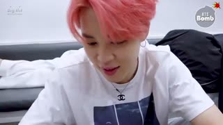 BTS.Making stickers for ARMY بنگتن بمب جدید