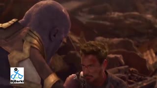 همه جنگهای میان آیرونمن و تانوس | all ironman fights with thanos