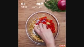 دستور آسان آشپزی: ساندویچ نخود