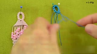 آموزش مکرومه بافی دستبند