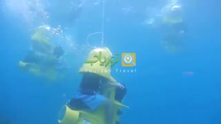 اسکوتر زیر آب در بالی