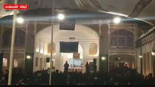 مراسم تاسوعای حسینی در هتل سنتی مهر یزد