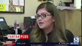 مبارزه شجاعانه زن جوان با سارق مسلح