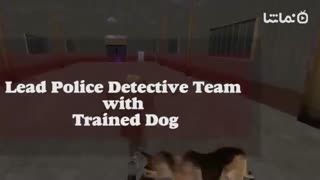 Police dog hero crime city cop k9 dog simulator 3D