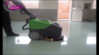 اسکرابر دستی باطری دار آوین صنعت ماندگار مدل CT15 B35 | زمین شوی صنعتی