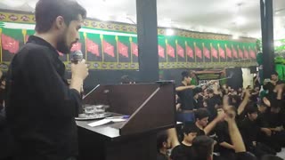 مداحی افغانی شب تاسوعای حسینی 1398 - 1441 - جواد واعظی - قم المقدسه - جمکران
