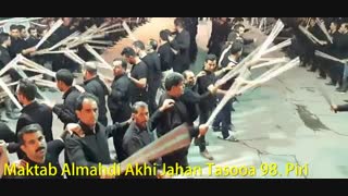 شاه حسین گویان هیئت عزاداران مکتب المهدی (عج) اخی جهان .َ شب عاشورا 98_ قسمت دوم