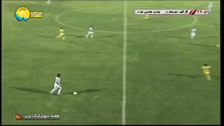 خلاصه بازی گل گهرسیرجان 1 - 1 پارس جنوبی جم