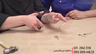 آموزش ساخت آویز پولکی با رزین