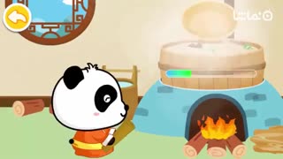 Baby Panda Papermaking