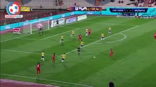 خلاصه بازی پرسپولیس 1 - صنعت نفت آبادان 0
