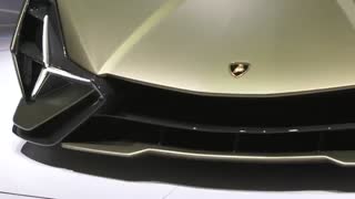 Launch of the Lamborghini Sian hybrid car