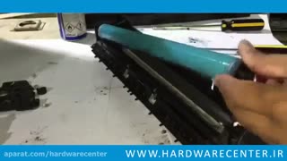 آموزش تعویض دولوپر دستگاه کپی