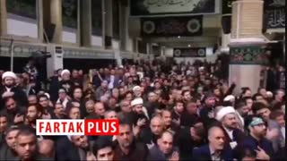 نوحه‌خوانی مداح عرب در دیدار موکب‌داران عراقی با رهبر انقلاب