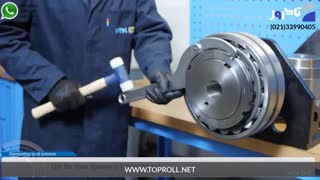 دمونتاژ بلبرینگ با فشار روغن