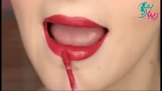 ترفند های ساده  رژ لب زدن