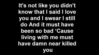 Nickelback- How you remind me- lyrics