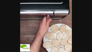 نحوه تهیه چیپس سیب زمینی ساده و خوشمزه - سبزی لاین