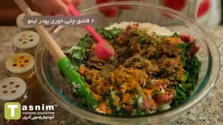 دلمه برگ مو | فیلم آشپزی