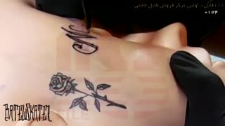 آموزش نوشتن تتو بصورت حرفه ای