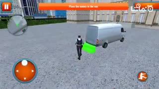 Bank Cash In Transit Security Van : ATM Bank Cash