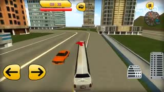 Luxury Limo Taxi Driver City : Limousine Driving