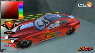 Corvette C7 Drift Simulator