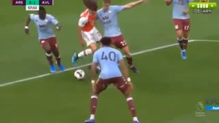 خلاصه بازی آرسنال 3 - استون ویلا 2 (لیگ برتر انگلیس)
