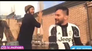 گزارش پرسپولیس و استقلال با صدای علیفر طنز